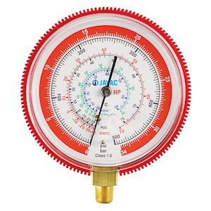  Manomètre HP 80 mm Classe 1 Multigaz - 400x400px